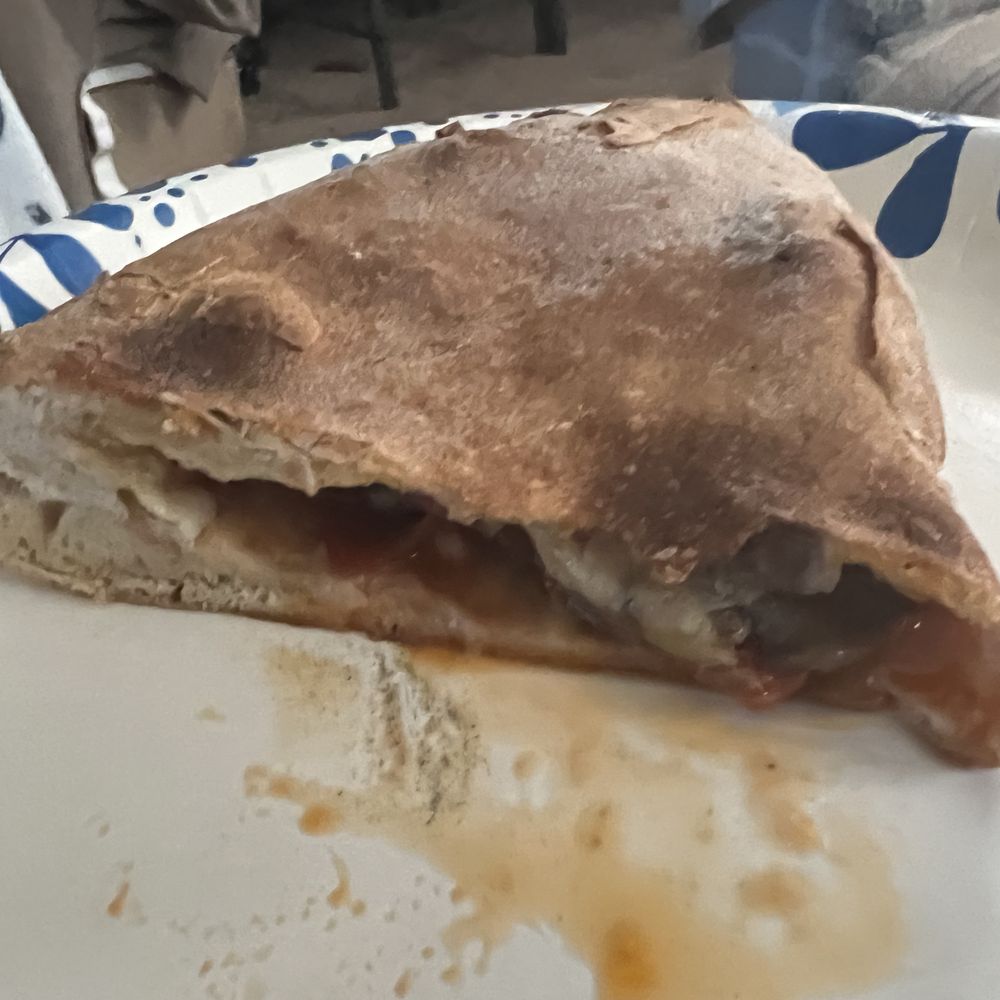 Conforti's Pizzeria - Pepperoni and Mushroom calzone with little to no filling in it! All bread! - Italian Near Me - Irwin, Pennsylvania Conforti's Pizzeria - Pepperoni and Mushroom calzone with little to no filling in it! All bread! - Italian Near Me - Irwin, Pennsylvania