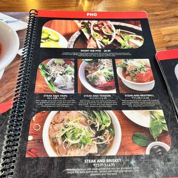 Pho Saigon House - Menu 9/16/23 - Vietnamese Near Me - Tacoma, Washington