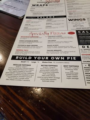 Menu photo 3 Specific Gravity Pizzeria & Beer Joint Salisbury, MD Menu photo 3 Specific Gravity Pizzeria & Beer Joint Salisbury, MD