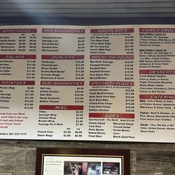 Aj's Meat Market and Smokehouse - Menu Jan 2023