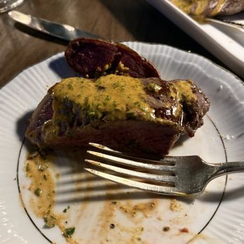 Sorella - Steak with yellow chimichurri - Italian Near Me - Spokane, Washington