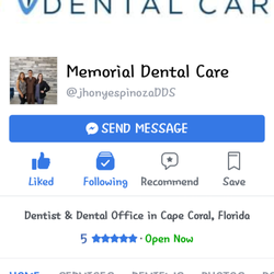 Memorial Dental Care - Love this place