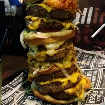 Milwaukee Burger Company - The Big Milwaukee Challenge - Burgers Near Me - Appleton, Wisconsin