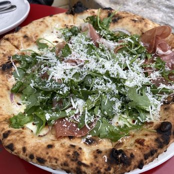 Pizzaiolo - Arugula, prosciutto di Parma grana pizza - Italian Near Me - Oakland, California Pizzaiolo - Arugula, prosciutto di Parma grana pizza - Italian Near Me - Oakland, California