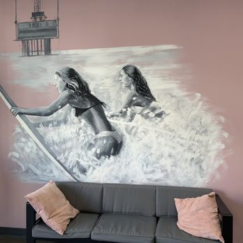 1 Oz Coffee - Waiting area and cute mural. - Coffee & Tea Near Me - Huntington Beach, California 1 Oz Coffee - Waiting area and cute mural. - Coffee & Tea Near Me - Huntington Beach, California