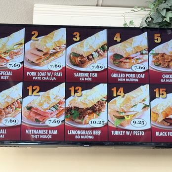 Cali Baguette Express - Partial menu - Vietnamese Near Me - San Diego, California Cali Baguette Express - Partial menu - Vietnamese Near Me - San Diego, California