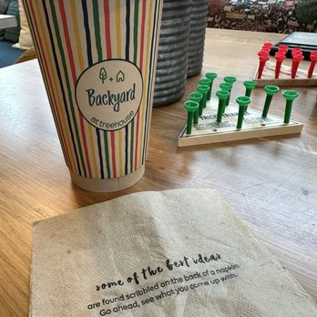 Backyard Café - Hot chai latte in a to go cup (16 oz) - Cafes Near Me - Sunnyvale, California