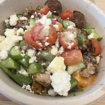 CAVA - Experience 1 - it doesn't look bad in the photo but it was like half full and portions were tiny! - Mediterranean Near Me - North Wales, Pennsylvania