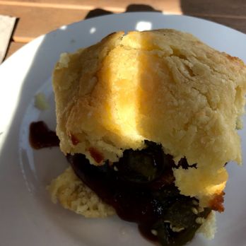 Vicious Biscuit - The Babe. Cowboy candy = jalapenos. I didn't know that before ordering. - Coffee & Tea Near Me - Mount Pleasant, South Carolina Vicious Biscuit - The Babe. Cowboy candy = jalapenos. I didn't know that before ordering. - Coffee & Tea Near Me - Mount Pleasant, South Carolina