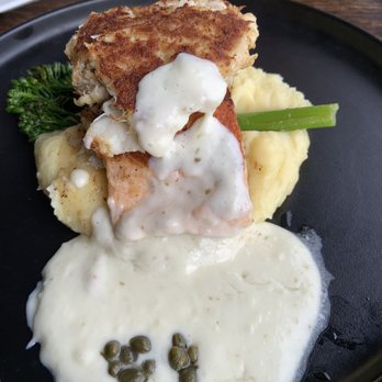 Rusty Pelican - Salmon stuffed crab - Seafood Near Me - Tampa, Florida
