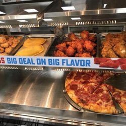 Pizza/chicken wings