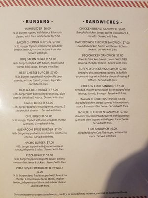 Menu photo 4 Valley View Lounge Williamsburg, OH Menu photo 4 Valley View Lounge Williamsburg, OH