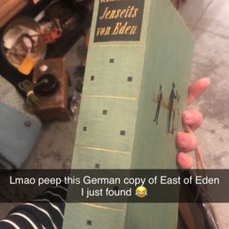 The German copy of East of Eden Deno included in my design