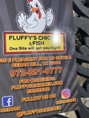 Menu photo 2 Fluffys Chicken Cedar Hill, TX Menu photo 2 Fluffys Chicken Cedar Hill, TX