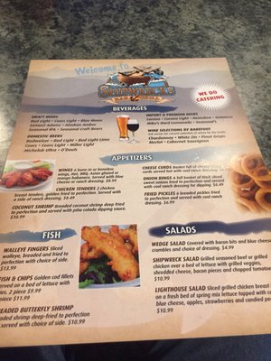 Menu photo 5 Shipwrecks Bar and Grill Rapid City, SD Menu photo 5 Shipwrecks Bar and Grill Rapid City, SD
