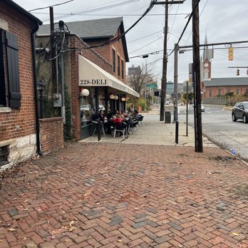 Katzinger's Delicatessen - Photo walking towards restaurant - Delis Near Me - Columbus, Ohio Katzinger's Delicatessen - Photo walking towards restaurant - Delis Near Me - Columbus, Ohio