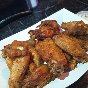 Bar 7 Grill - Bar 7 dry rub bone in hot wings - Sports Bars Near Me - Crosby, Texas Bar 7 Grill - Bar 7 dry rub bone in hot wings - Sports Bars Near Me - Crosby, Texas
