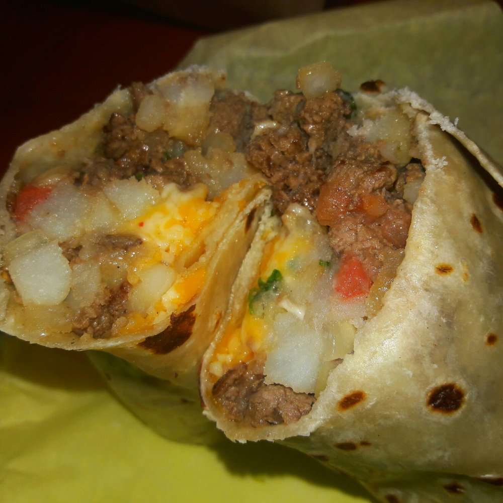 Gual Bertos - California Burrito - carne asada, Pico,  potatoes and cheese - Big! - Mexican Near Me - Riverton, Utah