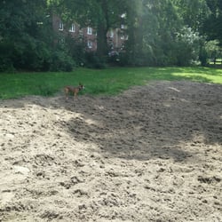 Hundewiese Dulsberger Grünzug - Sandkuhle zum buddeln und wälzen