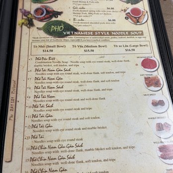 Pho Dai Loi 2 - Menu as of 1/13/25 - Vietnamese Near Me - Atlanta, Georgia Pho Dai Loi 2 - Menu as of 1/13/25 - Vietnamese Near Me - Atlanta, Georgia