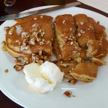 Pancake Circus - Sweet potatoe pancakes with walnuts - Diners Near Me - Sacramento, California Pancake Circus - Sweet potatoe pancakes with walnuts - Diners Near Me - Sacramento, California