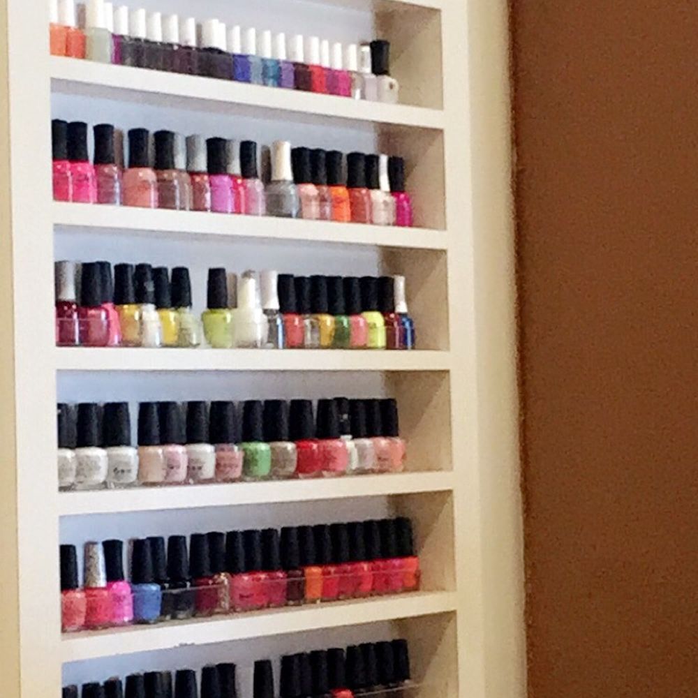 Beautiful Nails - Step 1: Choose a color. - Nail Salons Near Me - Laguna Beach, California