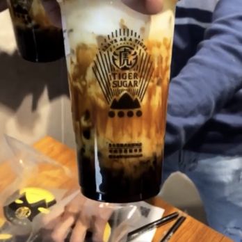 Tiger Sugar - Signature Drink - Bubble Tea Near Me - Carrollton, Texas