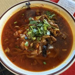 Ragrant pork noodles