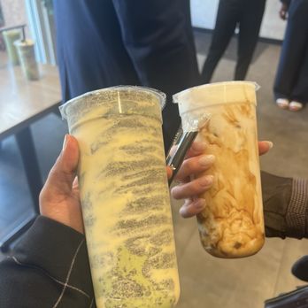 Arteazen Handcrafted Tea - matcha oreo brûlée & black sugar boba latte - Coffee & Tea Near Me - San Diego, California Arteazen Handcrafted Tea - matcha oreo brûlée & black sugar boba latte - Coffee & Tea Near Me - San Diego, California