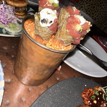Plow & Angel - Hawaiian Big Eye Tuna Cones - American Near Me - Santa Barbara, California Plow & Angel - Hawaiian Big Eye Tuna Cones - American Near Me - Santa Barbara, California