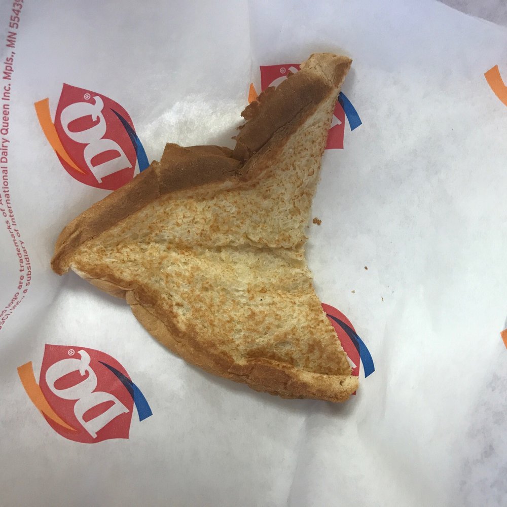 Saddest excuse of toast I have ever seen.... Saddest excuse of toast I have ever seen....