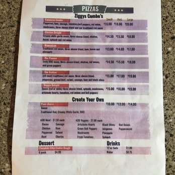 Ziggy’s Take And Bake pizza - Menu - Pizza Near Me - Valley Springs, California Ziggy’s Take And Bake pizza - Menu - Pizza Near Me - Valley Springs, California