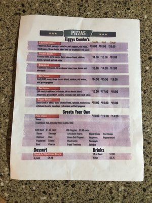 Menu photo 7 Ziggy’s Take And Bake pizza Valley Springs, CA Menu photo 7 Ziggy’s Take And Bake pizza Valley Springs, CA