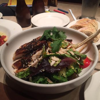 Bazille at Nordstrom - Warm Asian glazed chicken salad - New American Near Me - Houston, Texas Bazille at Nordstrom - Warm Asian glazed chicken salad - New American Near Me - Houston, Texas