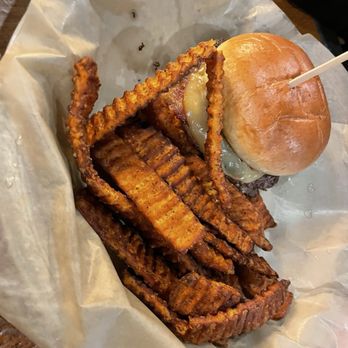 Perrin Brewing Company - Bacon Burger - Breweries Near Me - Comstock Park, Michigan
