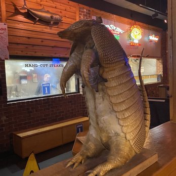 Texas Roadhouse - Crane-Attack Mode! This guy will take your arm and wave to you with it. - Steakhouses Near Me - Lancaster, Pennsylvania Texas Roadhouse - Crane-Attack Mode! This guy will take your arm and wave to you with it. - Steakhouses Near Me - Lancaster, Pennsylvania