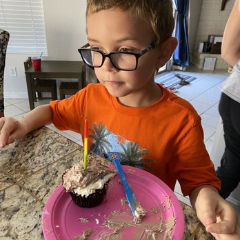 Smallcakes Cave Creek - Birthday Boy loved his cupcakes!! - Cupcakes Near Me - Cave Creek, Arizona