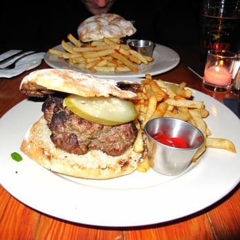 Brooklyn Public House - This is the old burger I was talking about in my review. The bun was soooo good but now it's just a regular bar burger. - Pubs Near Me - Brooklyn, New York Brooklyn Public House - This is the old burger I was talking about in my review. The bun was soooo good but now it's just a regular bar burger. - Pubs Near Me - Brooklyn, New York