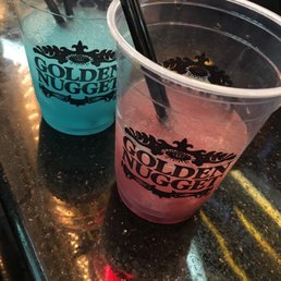 Frozen drinks at the Stage Bar