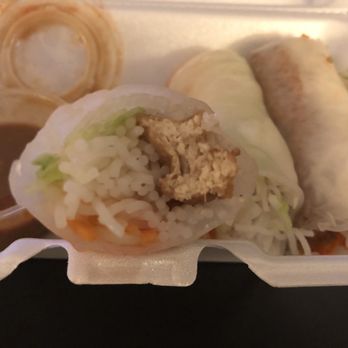 Nobi Public House - Chilled Spring Rolls with Tofu and Peanut Sauce - Gastropubs Near Me - Webster, Texas Nobi Public House - Chilled Spring Rolls with Tofu and Peanut Sauce - Gastropubs Near Me - Webster, Texas