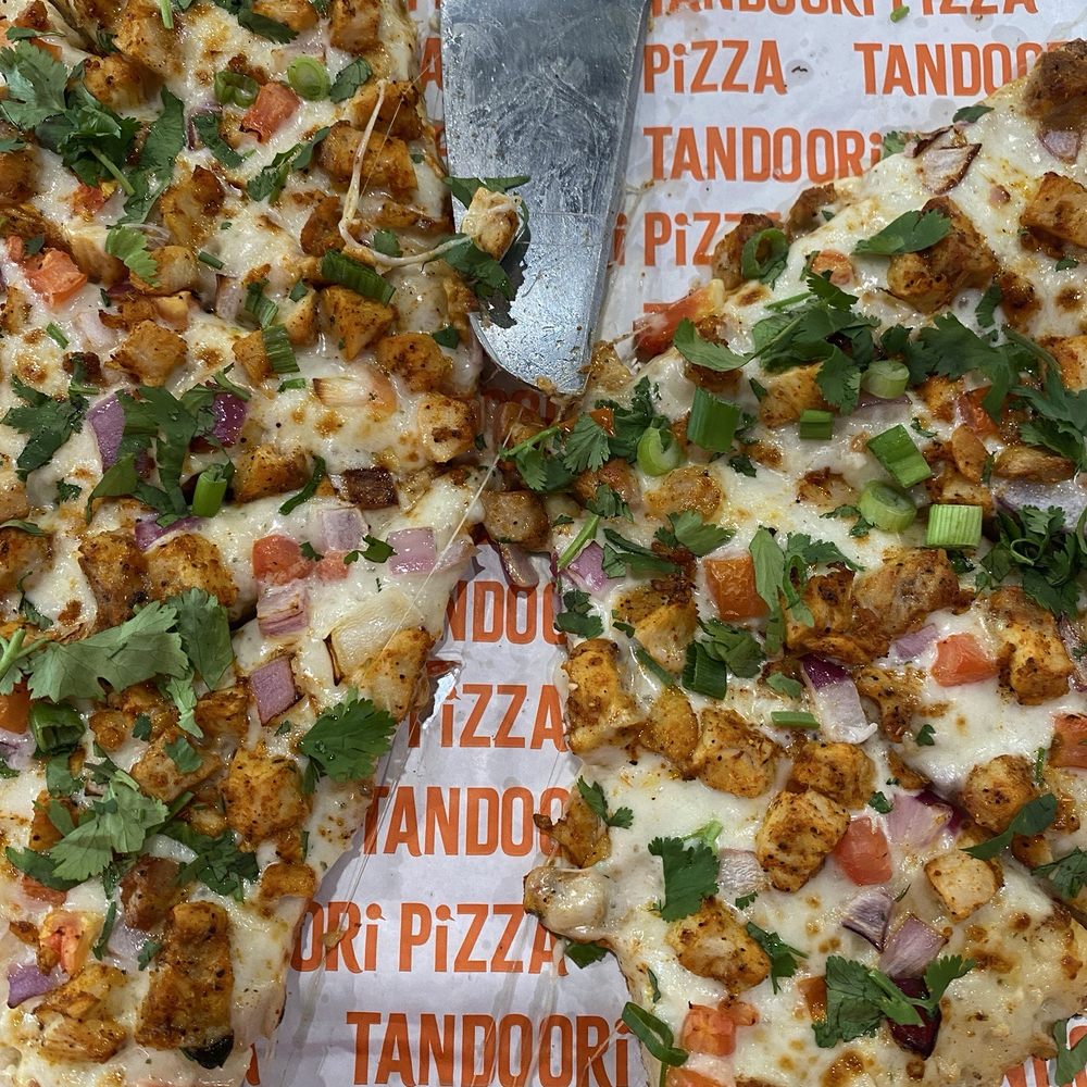 Tandoori Pizza - Chicken Tikka Pizza - Pizza Near Me - Brentwood, California Tandoori Pizza - Chicken Tikka Pizza - Pizza Near Me - Brentwood, California