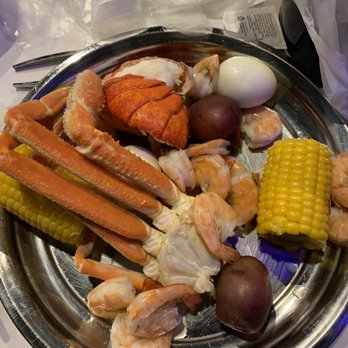 Laughing Crab - Crab, shrimp, lobster, corn on the cob, potatoes and boiled eggs - Seafood Near Me - Tyler, Texas Laughing Crab - Crab, shrimp, lobster, corn on the cob, potatoes and boiled eggs - Seafood Near Me - Tyler, Texas