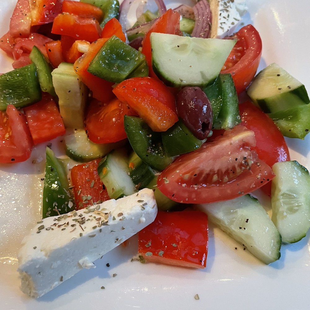 Jonathan's Ogunquit - Greek salad, one of their favorites - New American Near Me - Ogunquit, Maine Jonathan's Ogunquit - Greek salad, one of their favorites - New American Near Me - Ogunquit, Maine