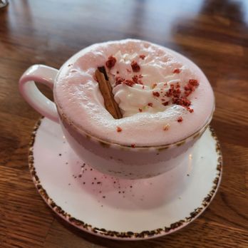 Madres Brunch - Strawberry Horchata Latte was very good and not too sweet. - Breakfast & Brunch Near Me - Whittier, California Madres Brunch - Strawberry Horchata Latte was very good and not too sweet. - Breakfast & Brunch Near Me - Whittier, California