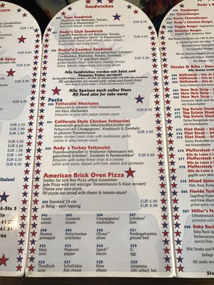 Menu photo 2 Andy's Diner & Bar Berlin, BE Menu photo 2 Andy's Diner & Bar Berlin, BE