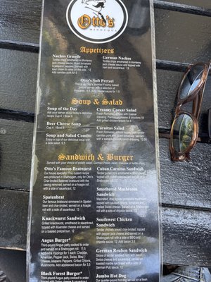 Menu photo 1 Otto's Beer & Brat Garden Minocqua, WI Menu photo 1 Otto's Beer & Brat Garden Minocqua, WI