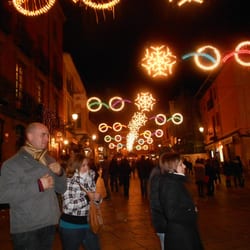 barrio humedo - Ambiente navideño en el barrio húmedo.
