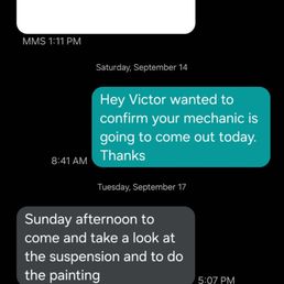 The last text he sent me before he ghosted me! The last text he sent me before he ghosted me!