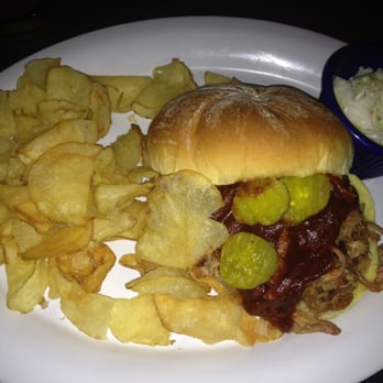 Birchmere - Pulled pork sandwich and chips. - Music Venues Near Me - Alexandria, Virginia Birchmere - Pulled pork sandwich and chips. - Music Venues Near Me - Alexandria, Virginia