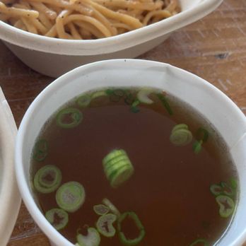 Hawking Bird - Broth ($1.50) - good but sooo salty - Asian Fusion Near Me - Oakland, California
